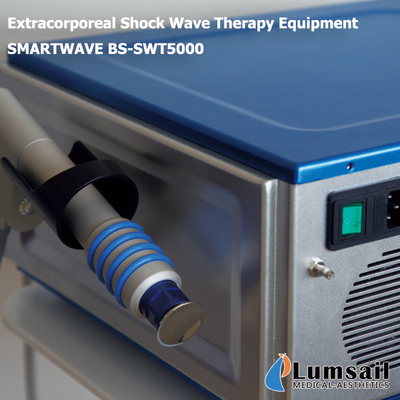 Akıllı Dalga Pnumatic Fizyoterapi Shockwave Terapi Mavi Ağrı kesici