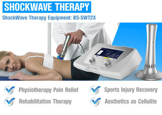 Elektro - Ağrı kesici Spor Yaralanmaları İçin Manyetik Radyal ESWT Shockwave Terapi Makinesi